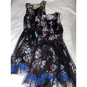 Multi color dress 🖤💐